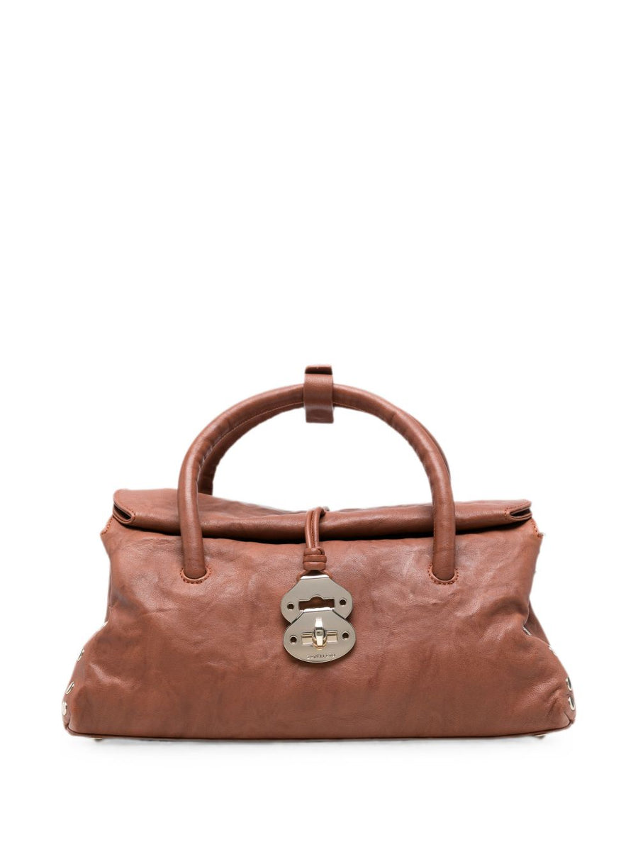 Zanellato Top Handle Bag — Brown