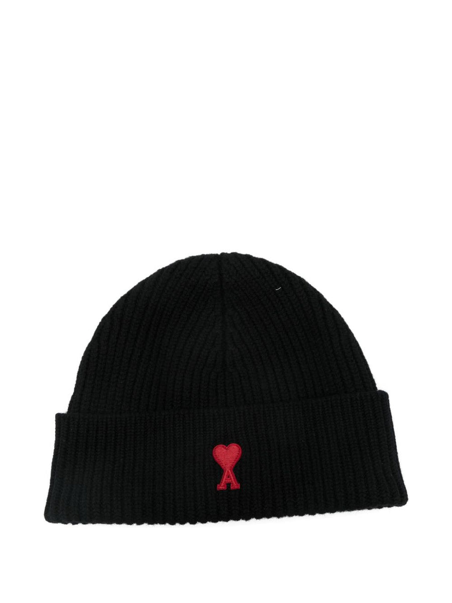Ami Paris Beanie — Black