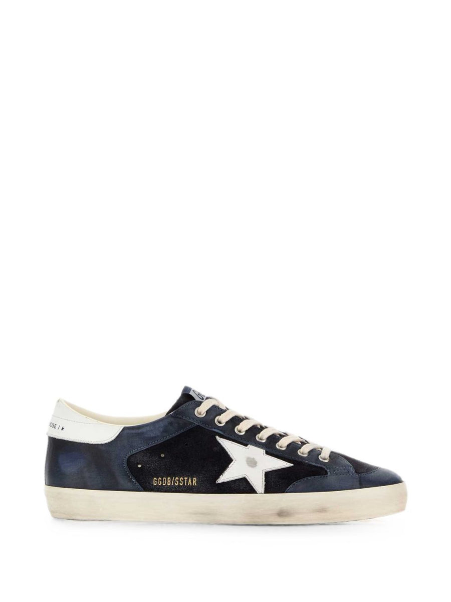 Golden Goose Super-Star Sneaker — Navy