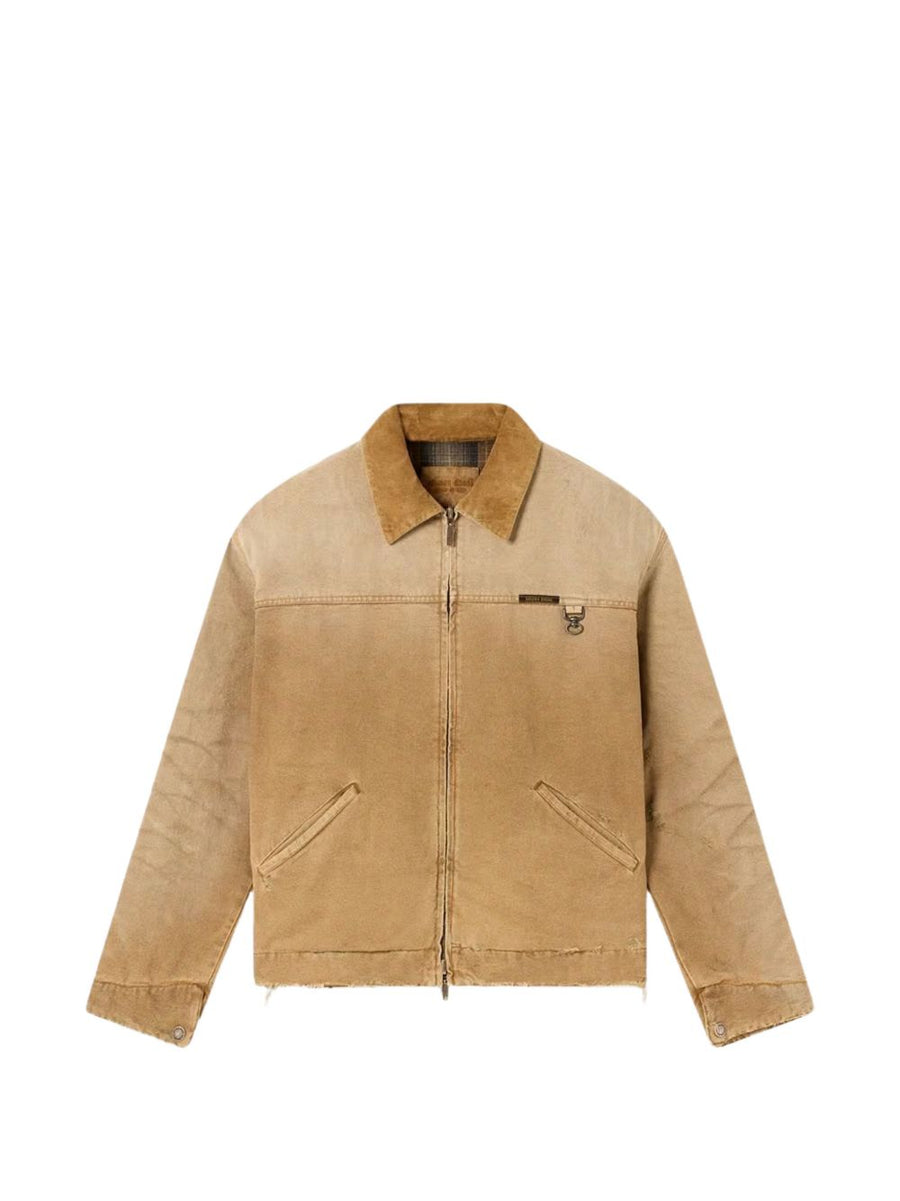 Golden Goose Workwear Cotton Jacket — Camel