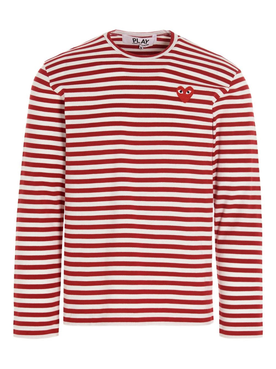 Comme Des Garcons T-Shirt — Red