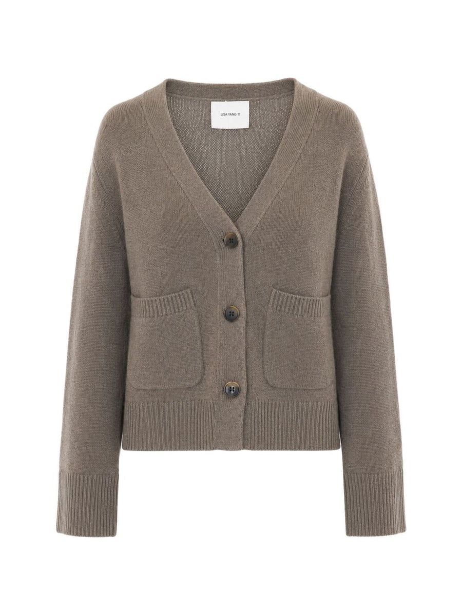 Lisa Yang Cardigan — Taupe