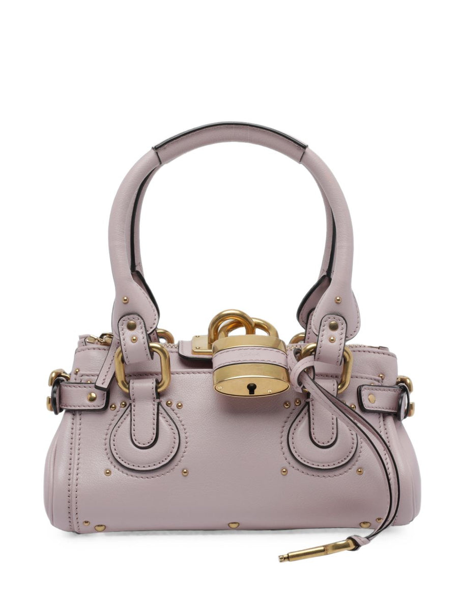 Chloé Paddington Shoulder Bag — Purple