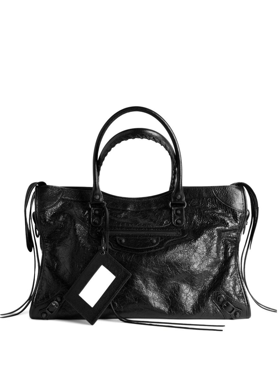 Balenciaga Top Handle Bag — Black