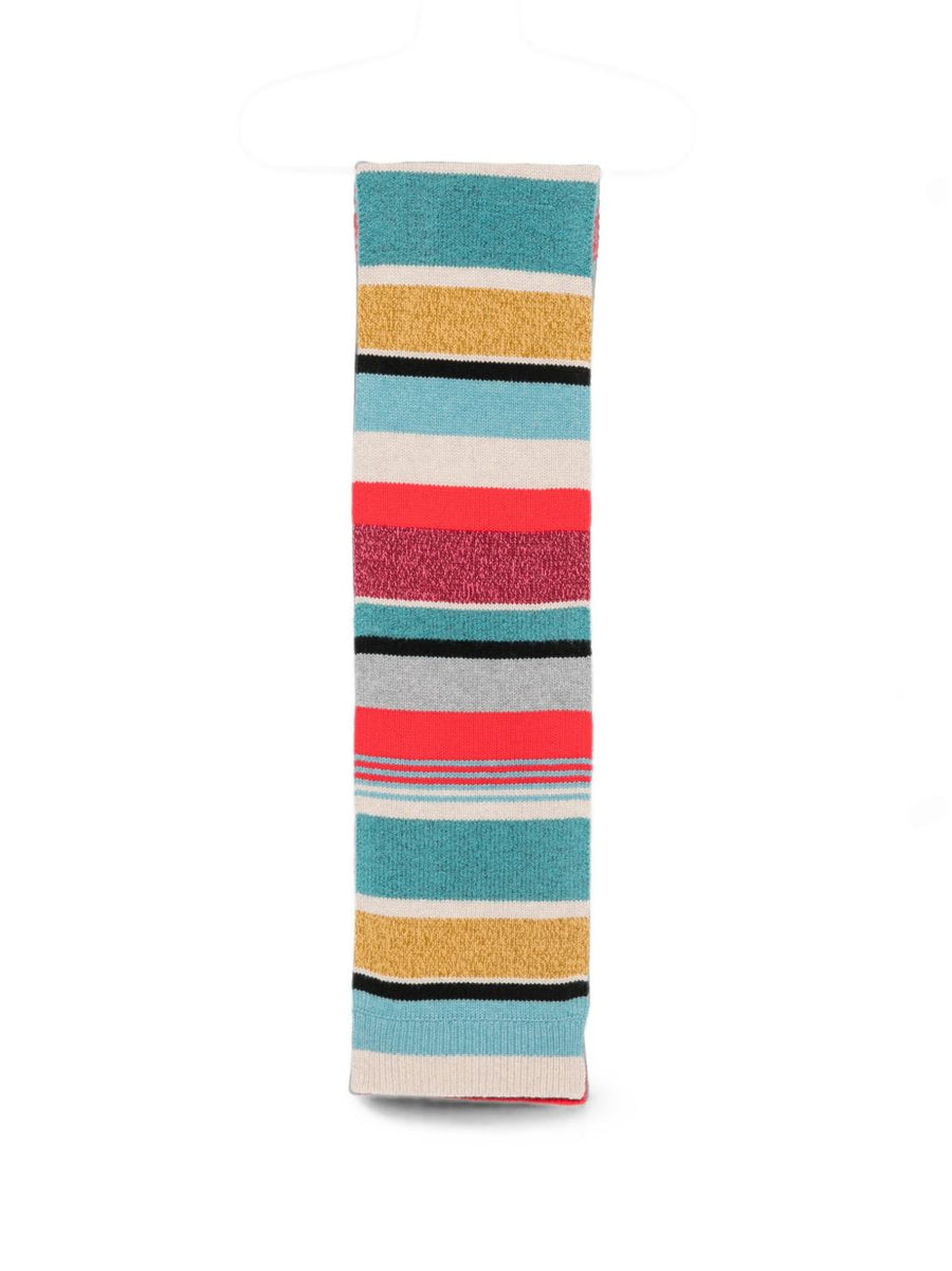 Paul Smith Striped Knit Scarf — Multicolor