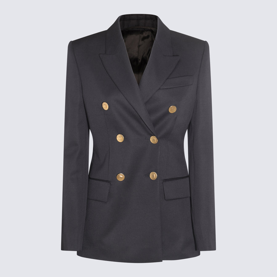 Givenchy 77% Wool blazer in navy