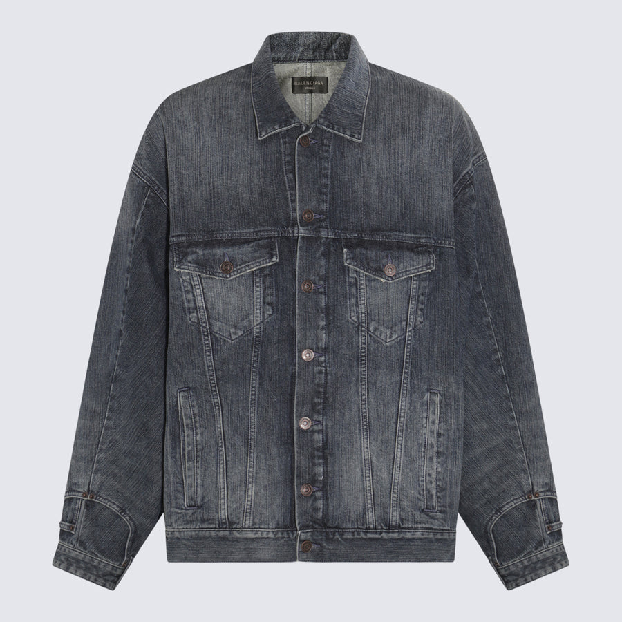 Balenciaga 100% Cotton jacket in gray