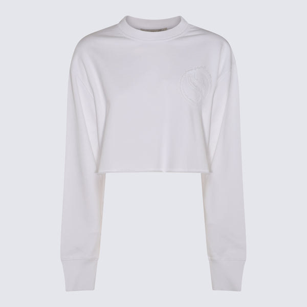 Stella McCartney 100% Cotton sweater in white