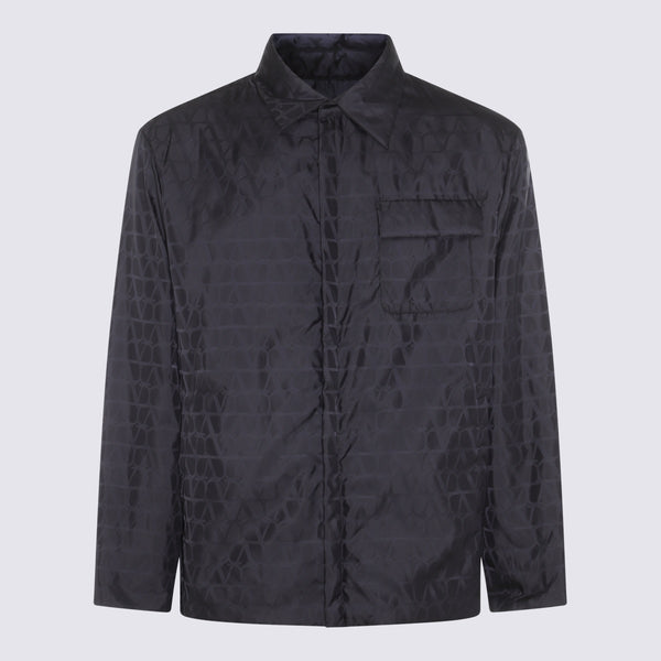 Valentino 100% Polyester jacket in black