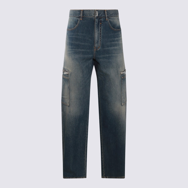 Givenchy 99% cotton jeans in navy