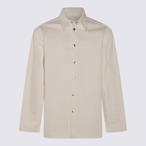 Jil Sander 100% Cotton jacket in beige