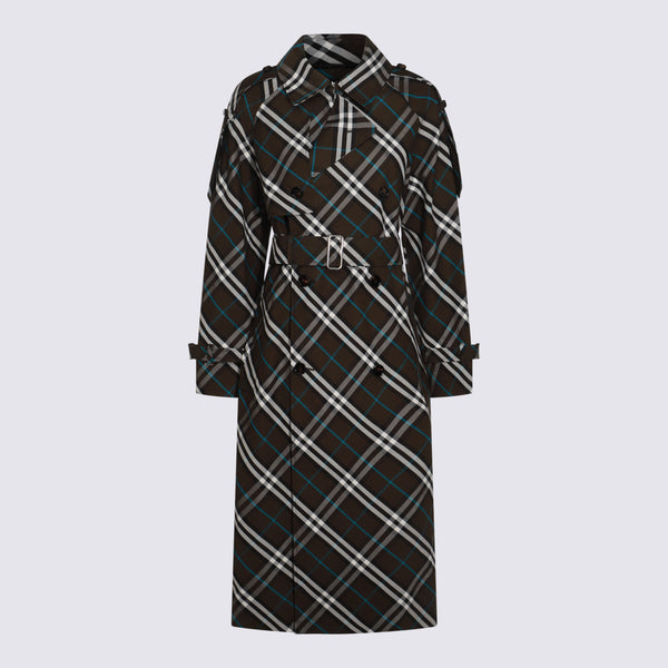 Burberry 65% Polyester coat in black