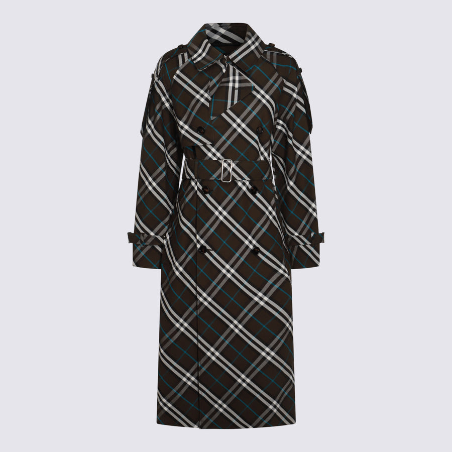 Burberry 65% Polyester coat in black