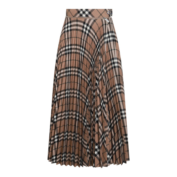 Burberry 55% Polyester skirt in beige