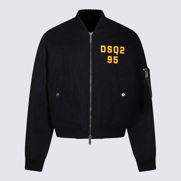 Dsquared2 52% Wool jacket in black
