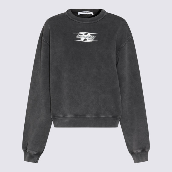 Alexander Wang 100% Cotton sweatshirt in gray