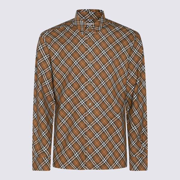 Burberry 100% CO shirt in brown