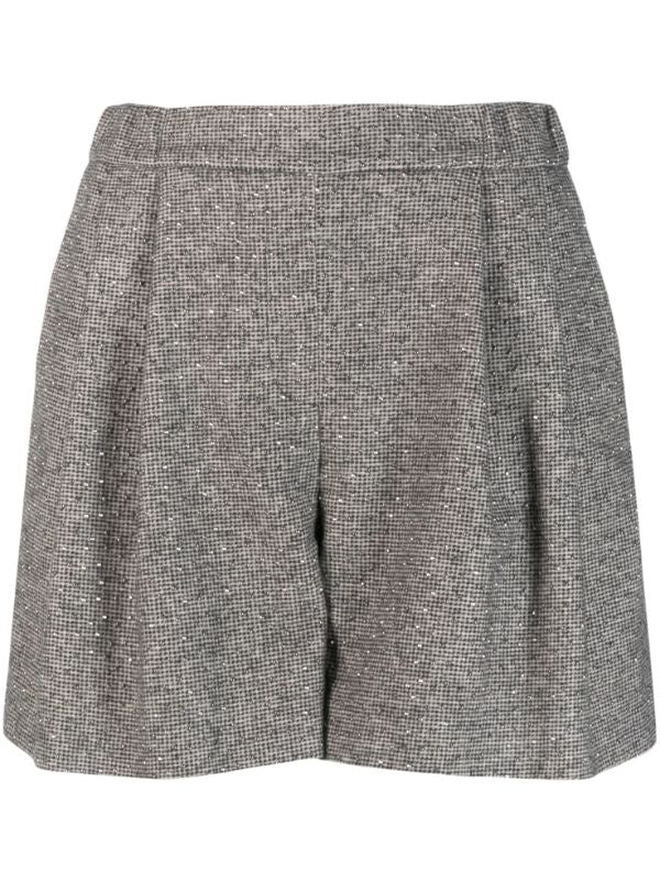 Fabiana Filippi Outer: Wool 76% shorts in grey
