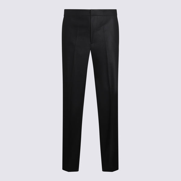 Jil Sander 100% Wool trousers in black