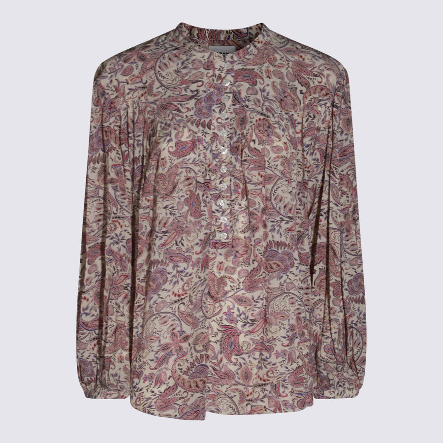 Marant Etoile 100% Viscose shirt in purple