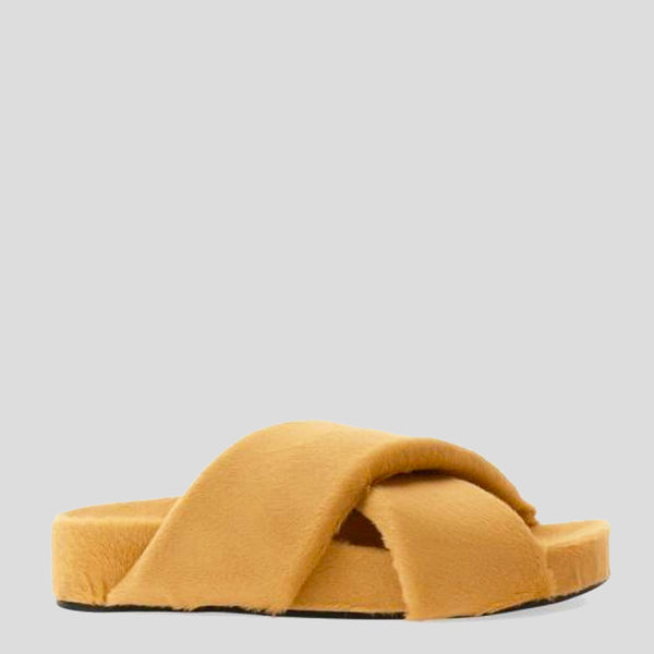 Jil Sander El Sole 100% flat in gold