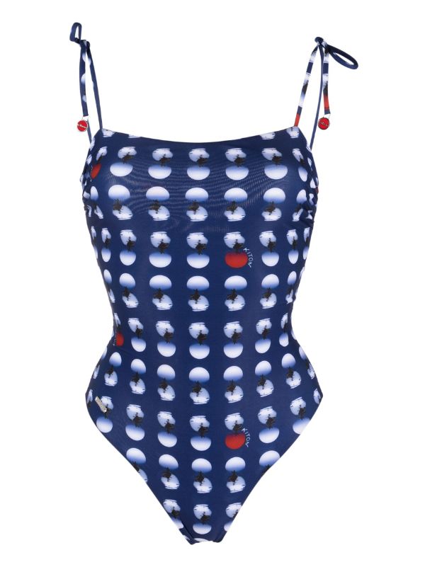 Kiton Outer: Polyester 90% swimsuit in navy