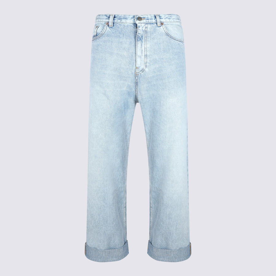 Valentino 100% PA jeans in blue