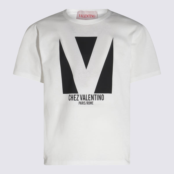 Valentino 100% cotton t-shirt in white