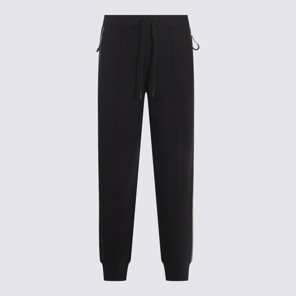 Moncler Grenoble 48% cotton joggers in black