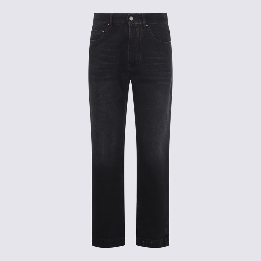 Amiri 100% cotton jeans in black