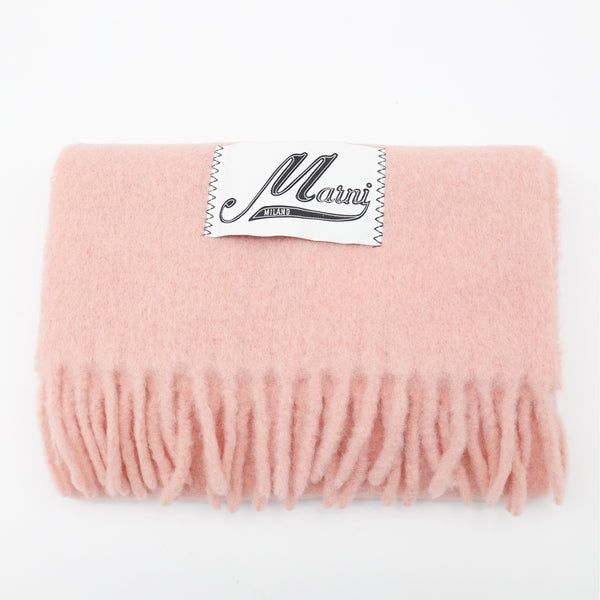 Marni 80% wool scarf in pink