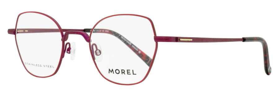 Morel Koali Amaryllis Eyeglasses 20148k Rr05 Burgundy-Red 47mm Burgundy/red