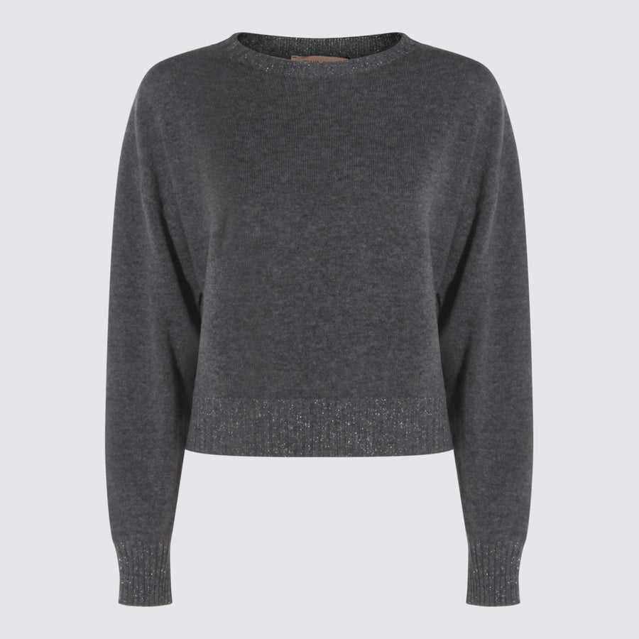 Twin-Set 84% Wool sweater in gray