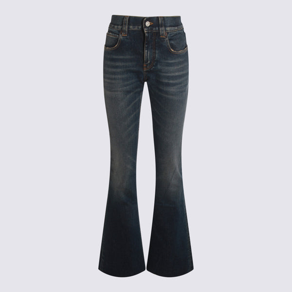Balenciaga 99% Cotton jeans in navy