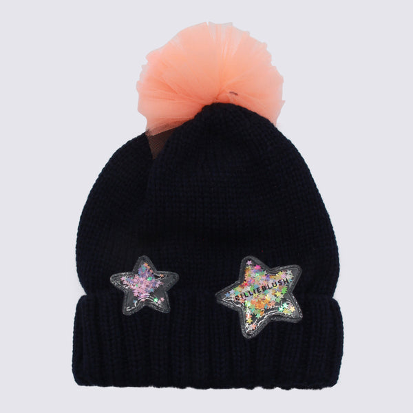 Billieblush U21525 100% Acrylic winter hat in black