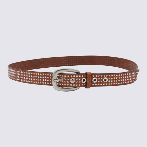 Golden Goose Leather belt in brown
