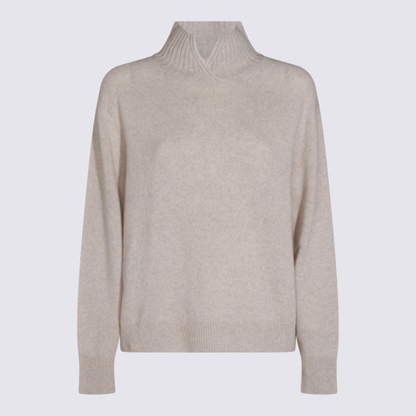 Malo 97% Wool sweater in beige