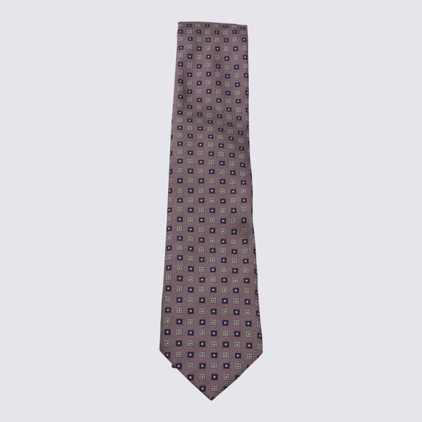 Zegna 100% Silk necktie in pink