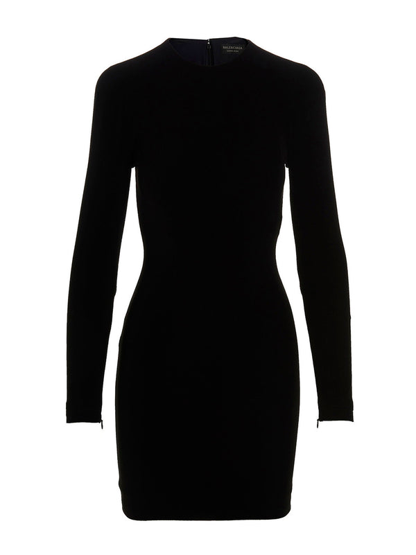 Balenciaga minidress in black