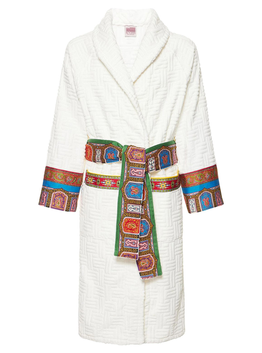 Hooded Bathrobe White Towels & Bath Robes