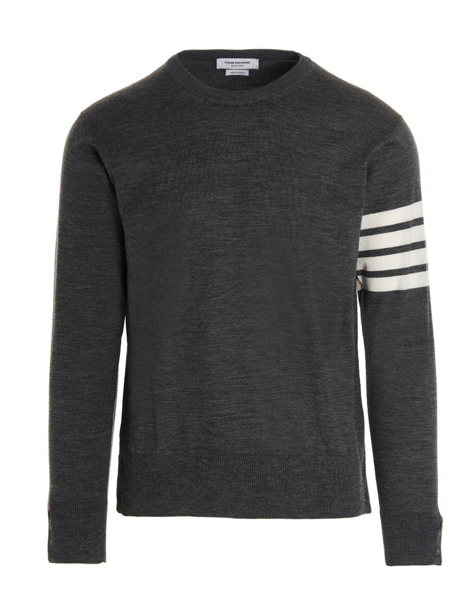 Thom Browne Sweater — Charcoal