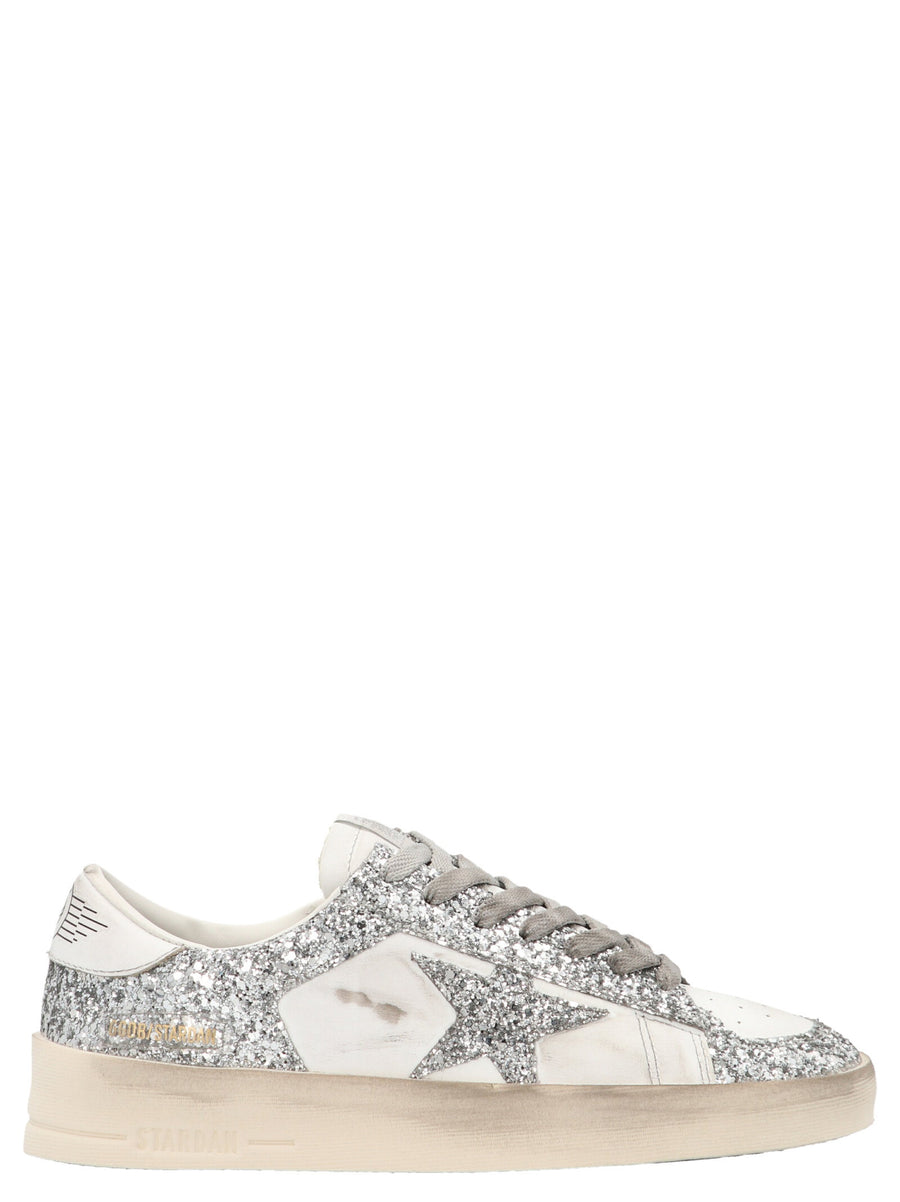 Golden Goose Stardan Sneaker — Silver