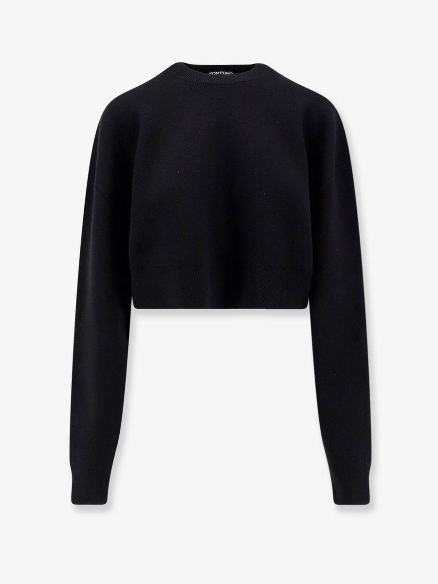 Wool And Cashmere Sweater Black Virgin