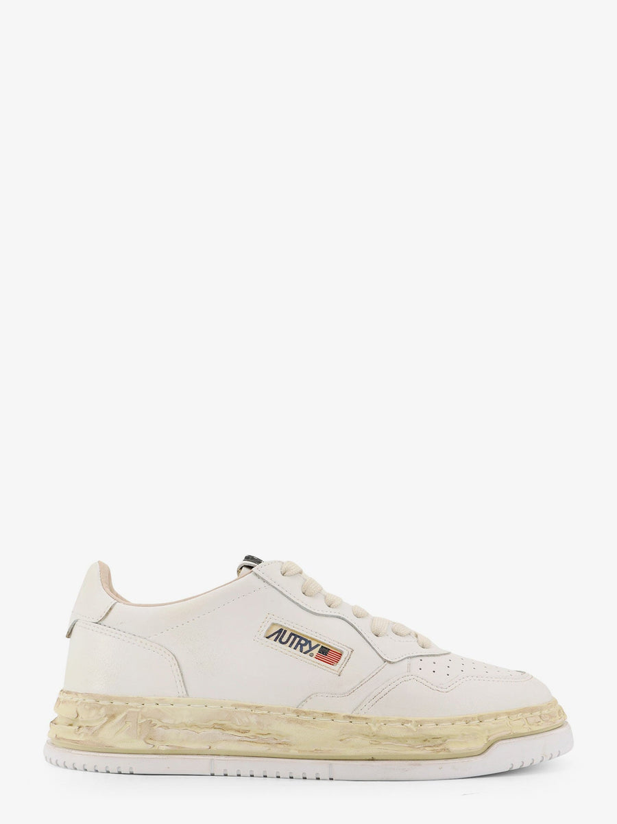 Super Vintage Low Leather Sneakers White Trainers