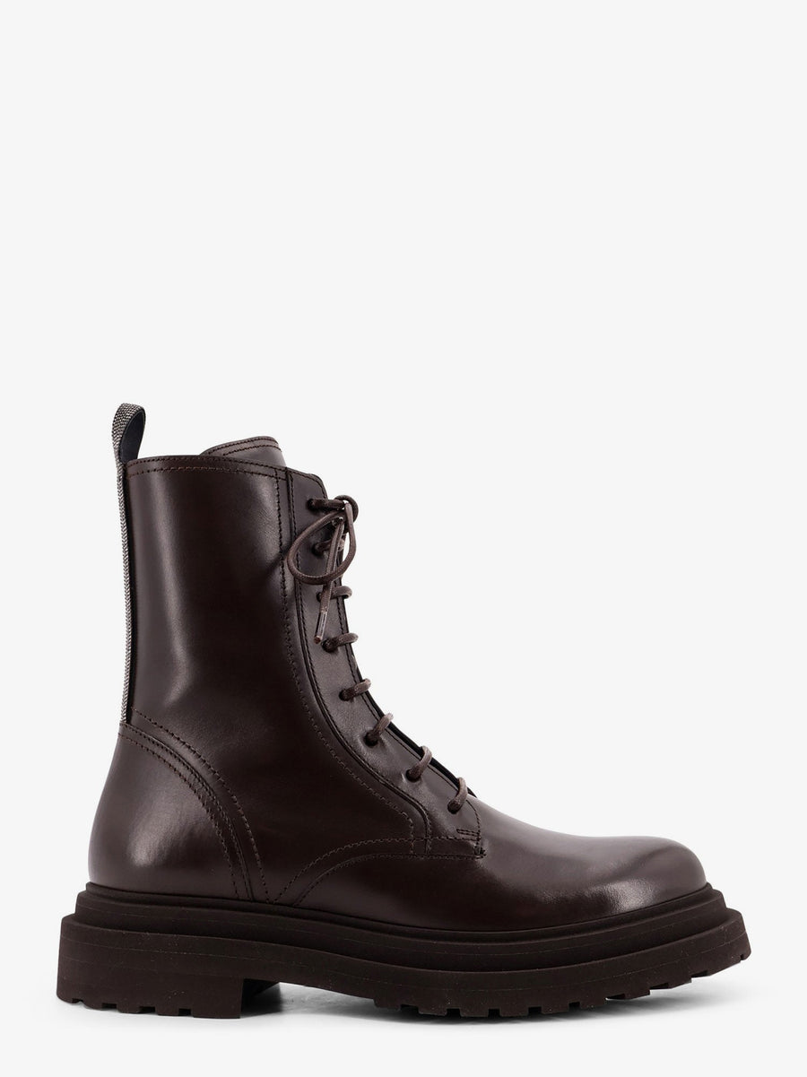 Ankle Boots Leather Brown