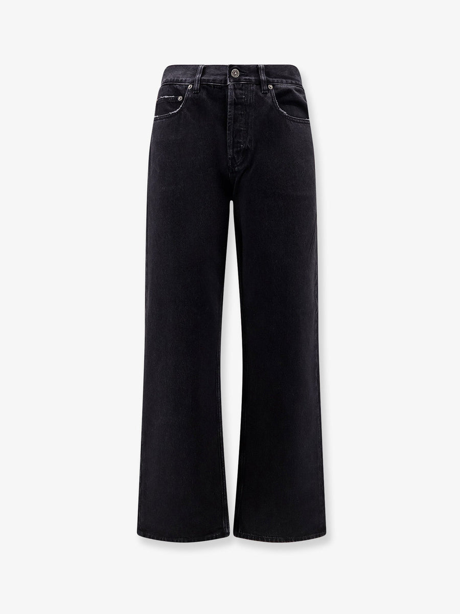 Skate Black Denim Jeans Cotton