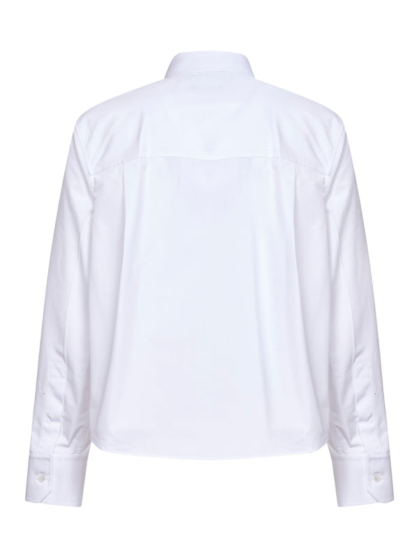 Cotton Poplin Shirt White