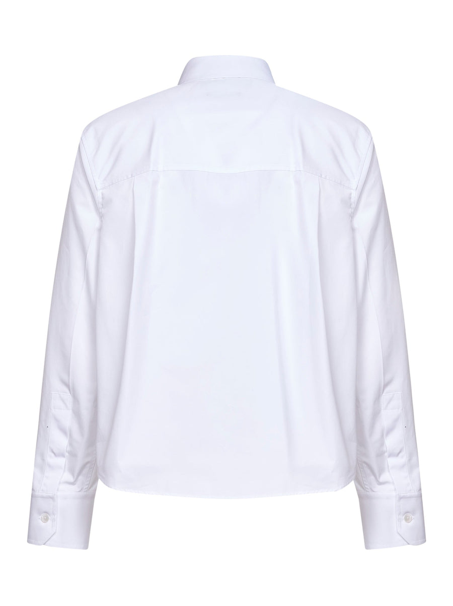 Cotton Poplin Shirt White