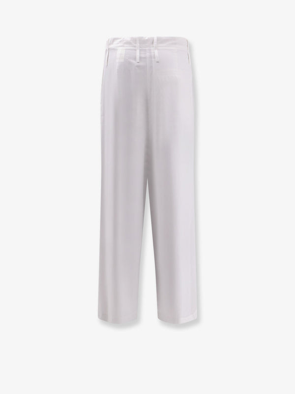 Cotton Trousers White