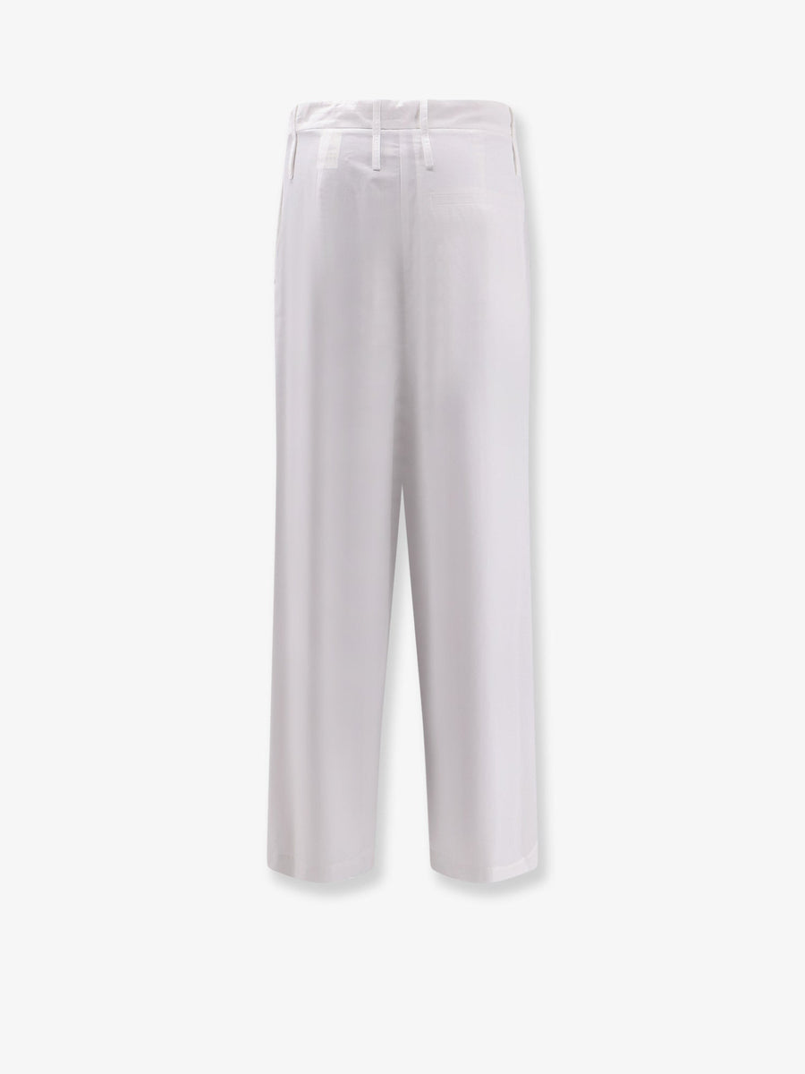 Cotton Trousers White